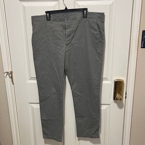 Lee Men's Charcoal Chinos